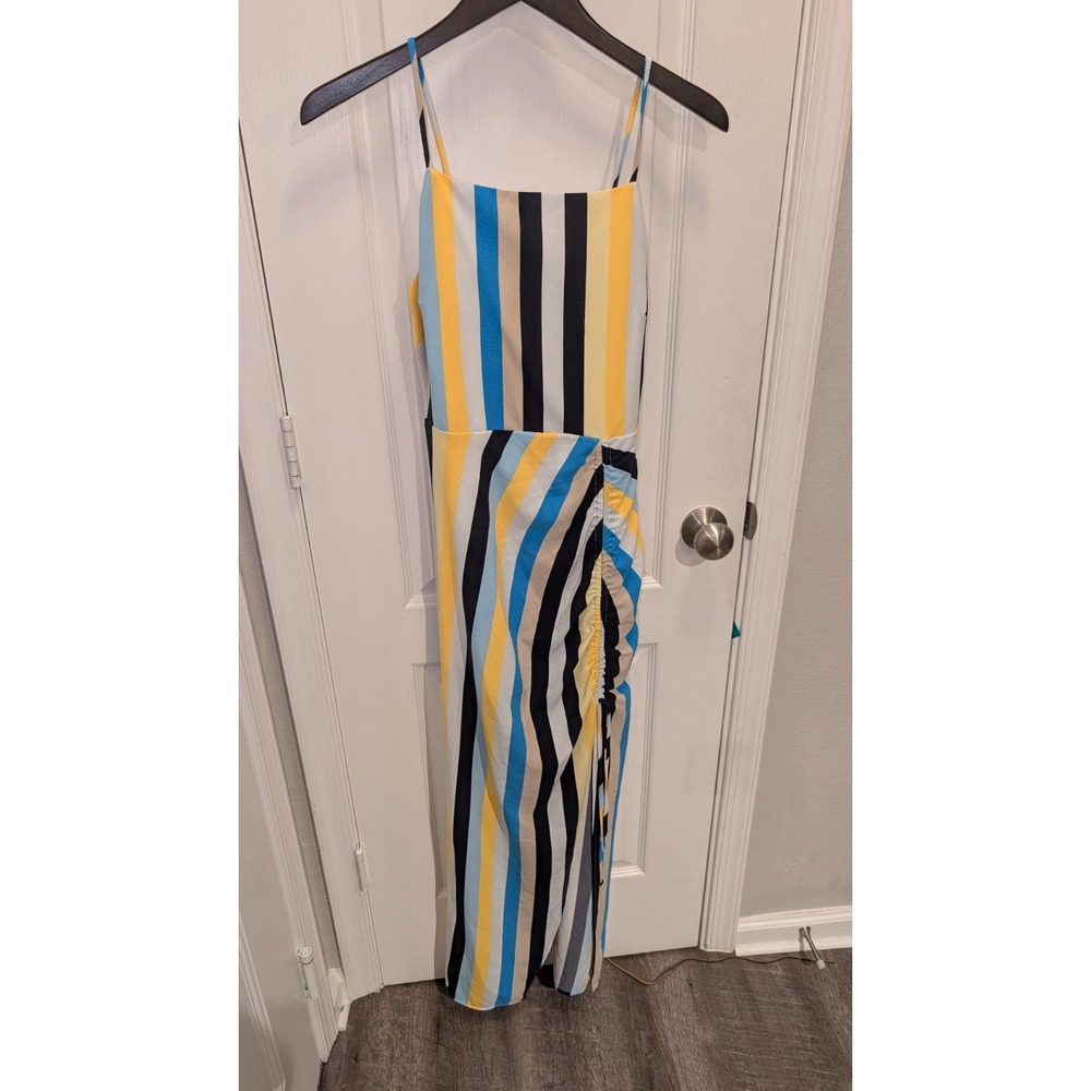 Junior's Material‎ Girl Striped Maxi Dress Size Small